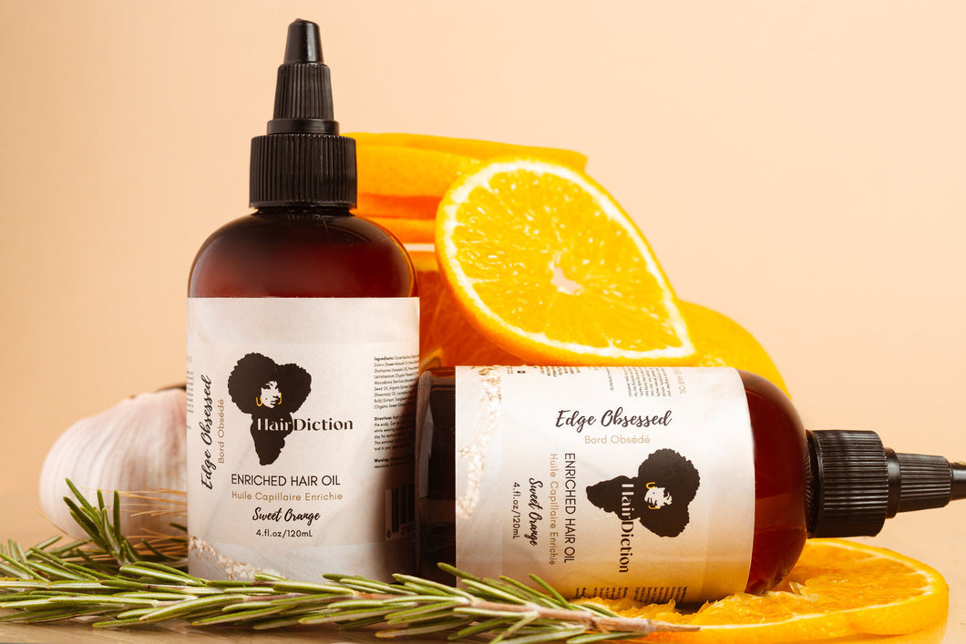 Edge Obsessed: Sweet Orange Hair Growth Oil